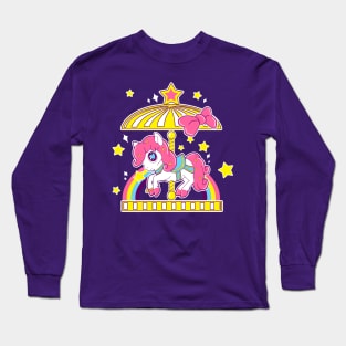 Rainbow Carousel Long Sleeve T-Shirt